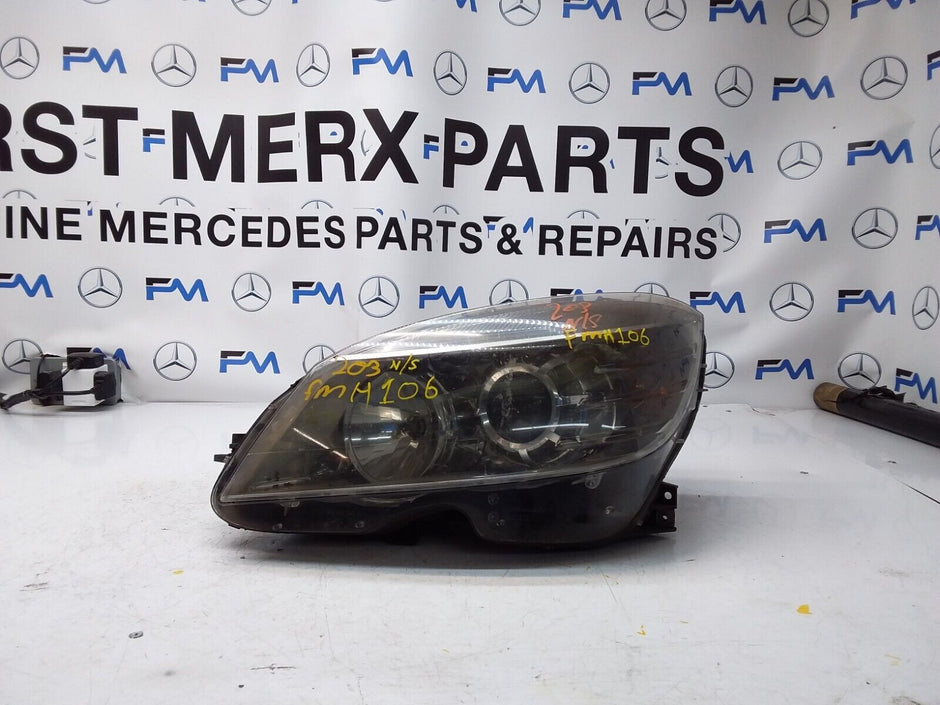 2008 MERCEDES C CLASS W203 W204 HEADLIGHT PRE FACELIFT PASSENGER NS FMH106