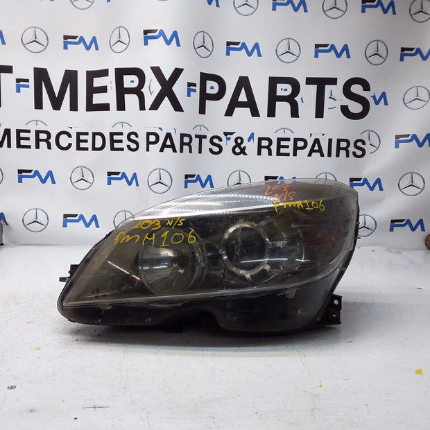 2008 MERCEDES C CLASS W203 W204 HEADLIGHT PRE FACELIFT PASSENGER NS FMH106