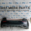 MERCEDES BENZ  A-CLASS W177 REAR BUMPER A1778804701 2018 BLACK COMPLETE FMX18