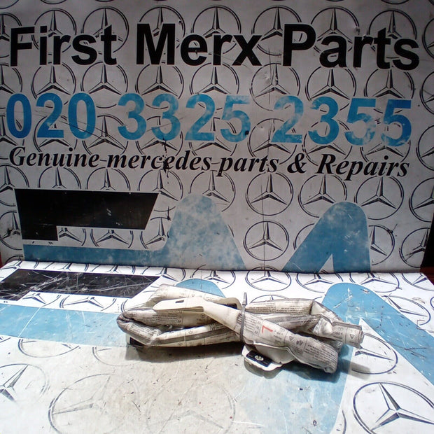 2012 MERCEDES C CLASS W204 LEFT PASSENGER  SIDE ROOF CURTAIN 20486005051 FM69