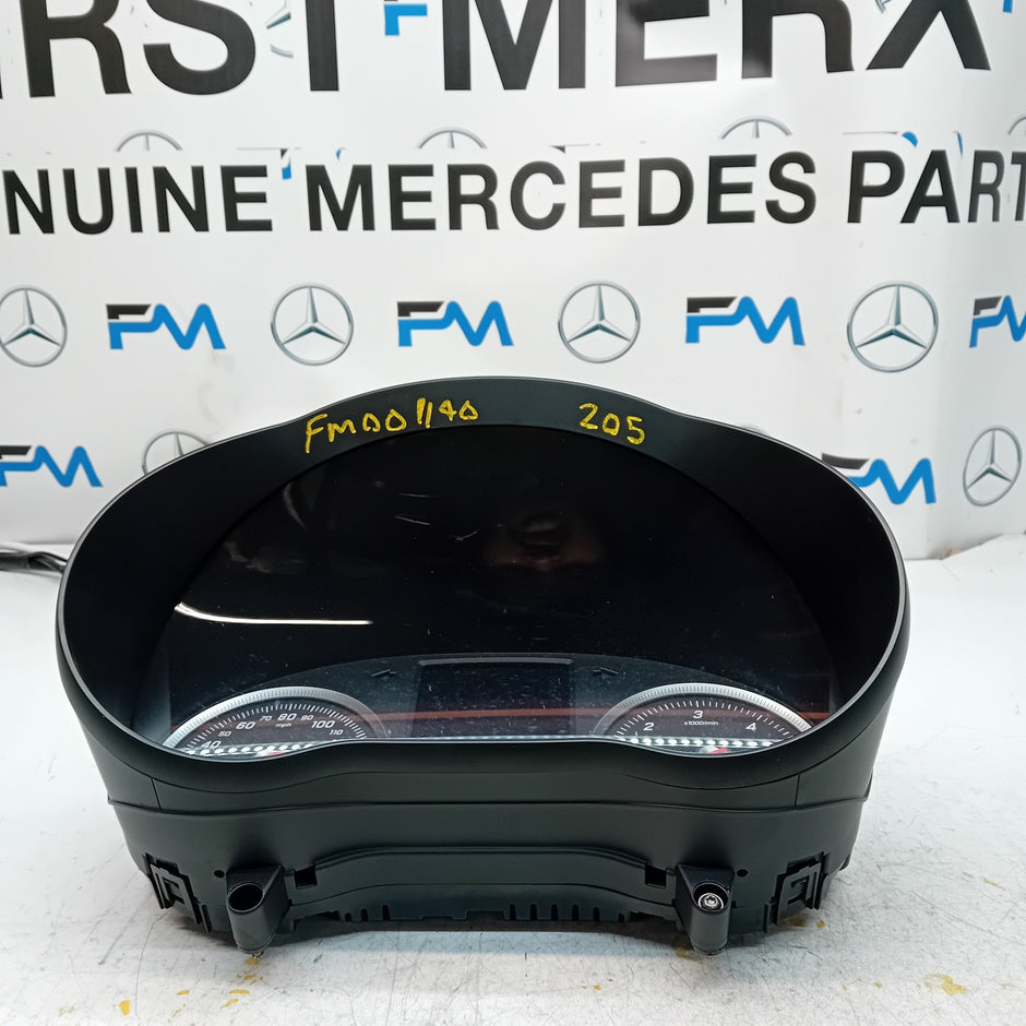 MERCEDES C-CLASS SPEEDOMETER INSTRUMENT CLUSTER W205 A2059002127 2016 FM001140