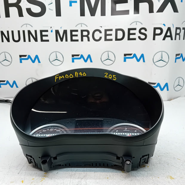 MERCEDES C-CLASS SPEEDOMETER INSTRUMENT CLUSTER W205 A2059002127 2016 FM001140