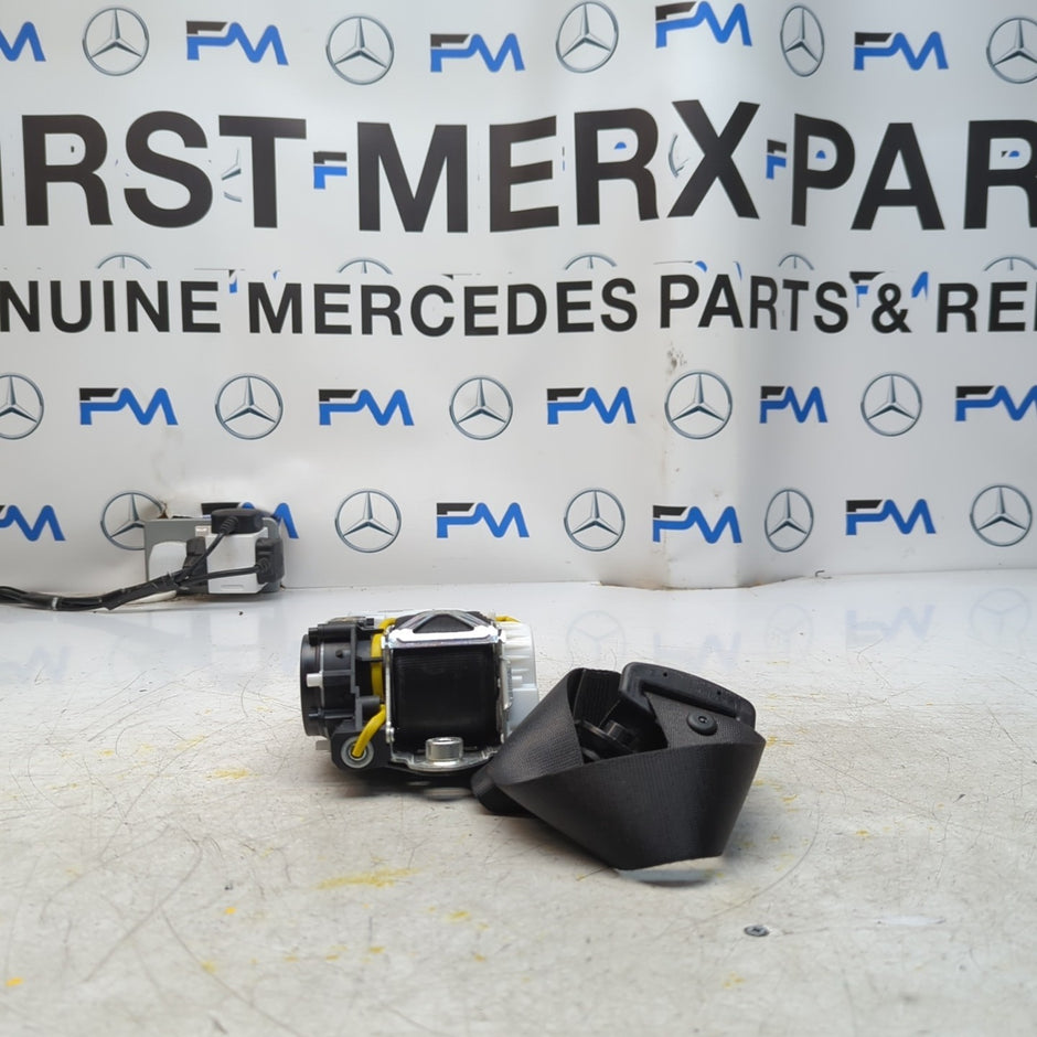 MERCEDES E-CLASS W213 FRONT PASSENGER SIDE SEAT BELT BLACK A2138600601 FM001374