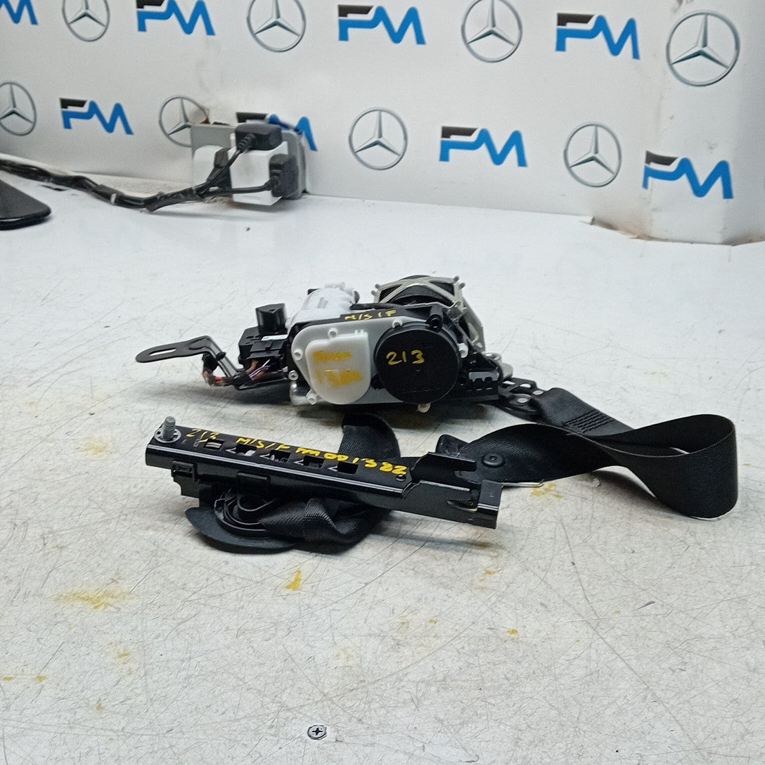 MERCEDES E-CLASS W213 REAR PASSENGER SIDE SEAT BELT BLACK A2138605500 FM001382