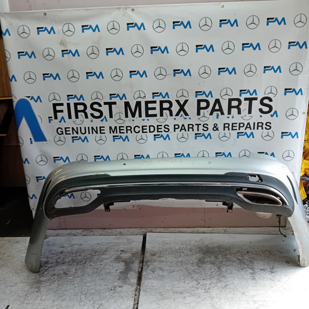 MERCEDES BENZ E-CLASS W212 REAR BUMPER SILVER 2014 A2128853238 FMX123