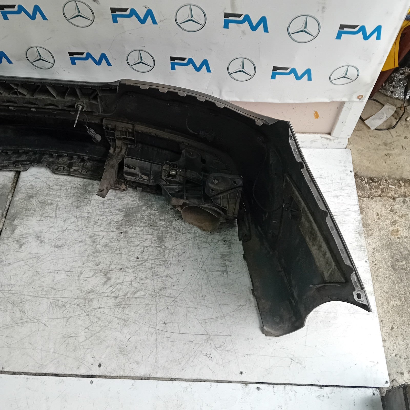 MERCEDES BENZ CLA W117 REAR AMG BUMPER GREY 2013-19 A1178807100 FMX71