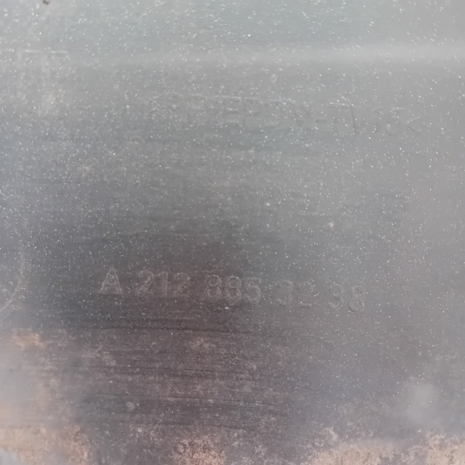 MERCEDES BENZ E-CLASS W212 REAR BUMPER SILVER 2014 A2128853238 FMX123