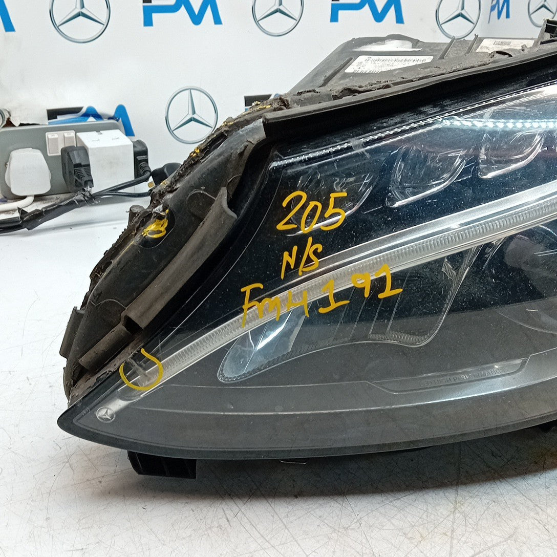 MERCEDES C-CLASS W205 N/S HIGH PERFORMANCE HEADLIGHT A2059063903 14-19 FMH191