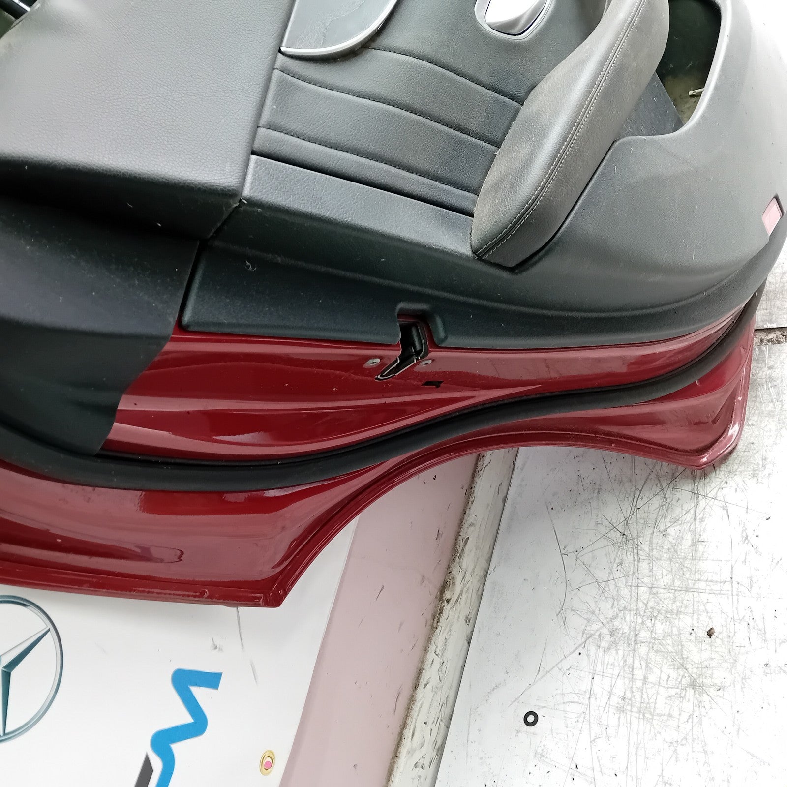 MERCEDES GLC X253 CP PASSENGER REAR DOOR NSR RED 2016 ON COMPLETE FMD378