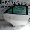 MERCEDES BENZ E-CLASS W212 DRIVER REAR DOOR OSR WHITE 2009-16 COMPLETE FMD215