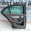 MERCEDES BENZ C-CLASS W205 PASSENGER SIDE REAR DOOR N/S/R GREY FMD122