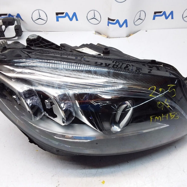 2018 MERCEDES C-CLASS W205 O/S HEADLIGHT COMPLETE  FACELIFT A2059069609 FMH53 