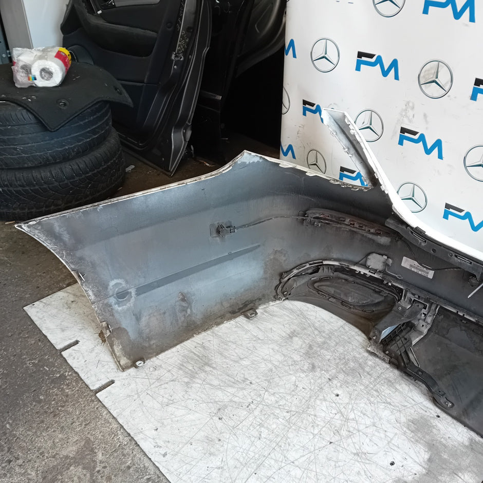 MERCEDES BENZ E-CLASS W213 SLN REAR BUMPER A2138850022 2016 WHITE FMX171