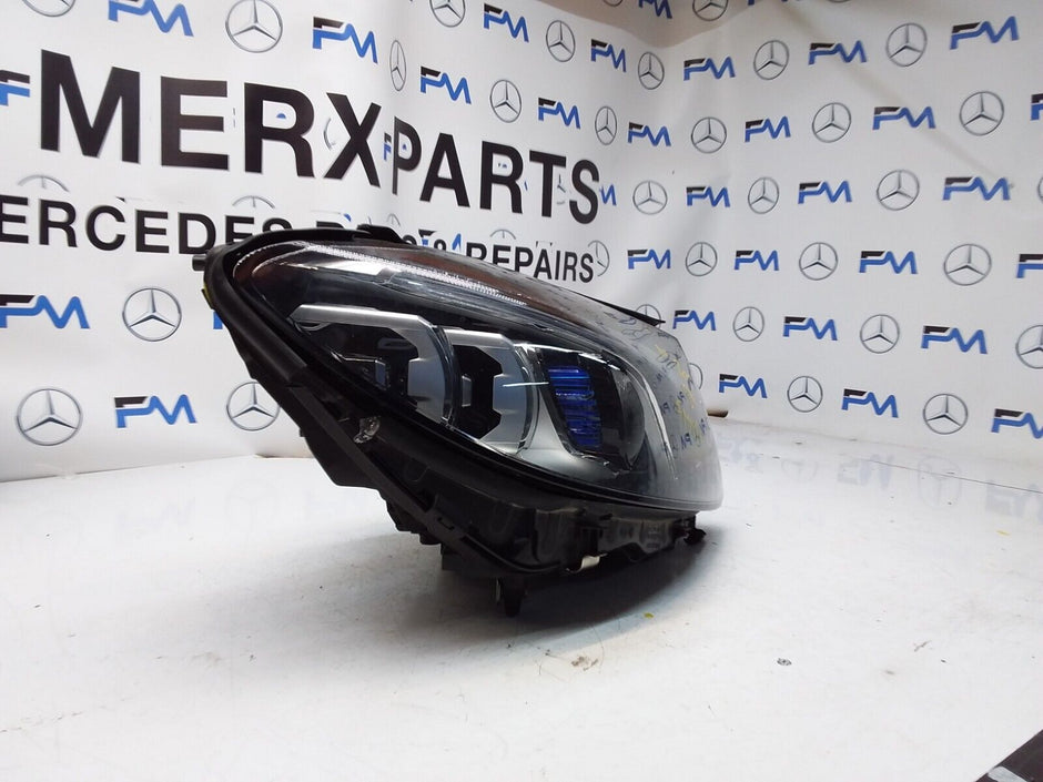 2018 MERCEDES C-CLASS W205 O/S Driver HEADLIGHT A2059061606 FMH48 MULTIBEAM