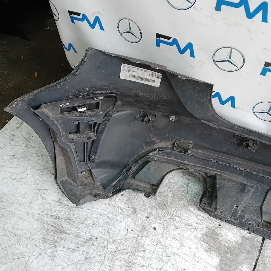 MERCEDES BENZ  A-CLASS W176 REAR BUMPER A1768803400 2012-18 GREY COMPLETE FMX12