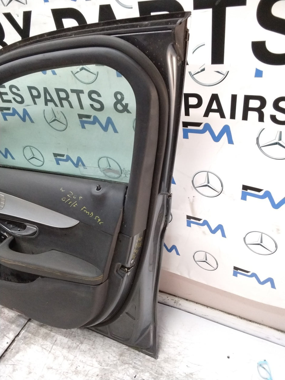 MERCEDES C-CLASS W205 SLN DRIVER FRONT DOOR OSF GREY COMPLETE 2014-21 FMD546