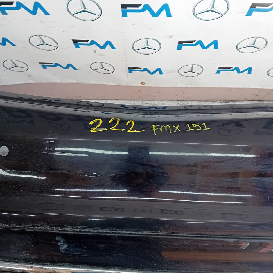 MERCEDES BENZ S-CLASS W222 SLN REAR BUMPER  2015 FMX151
