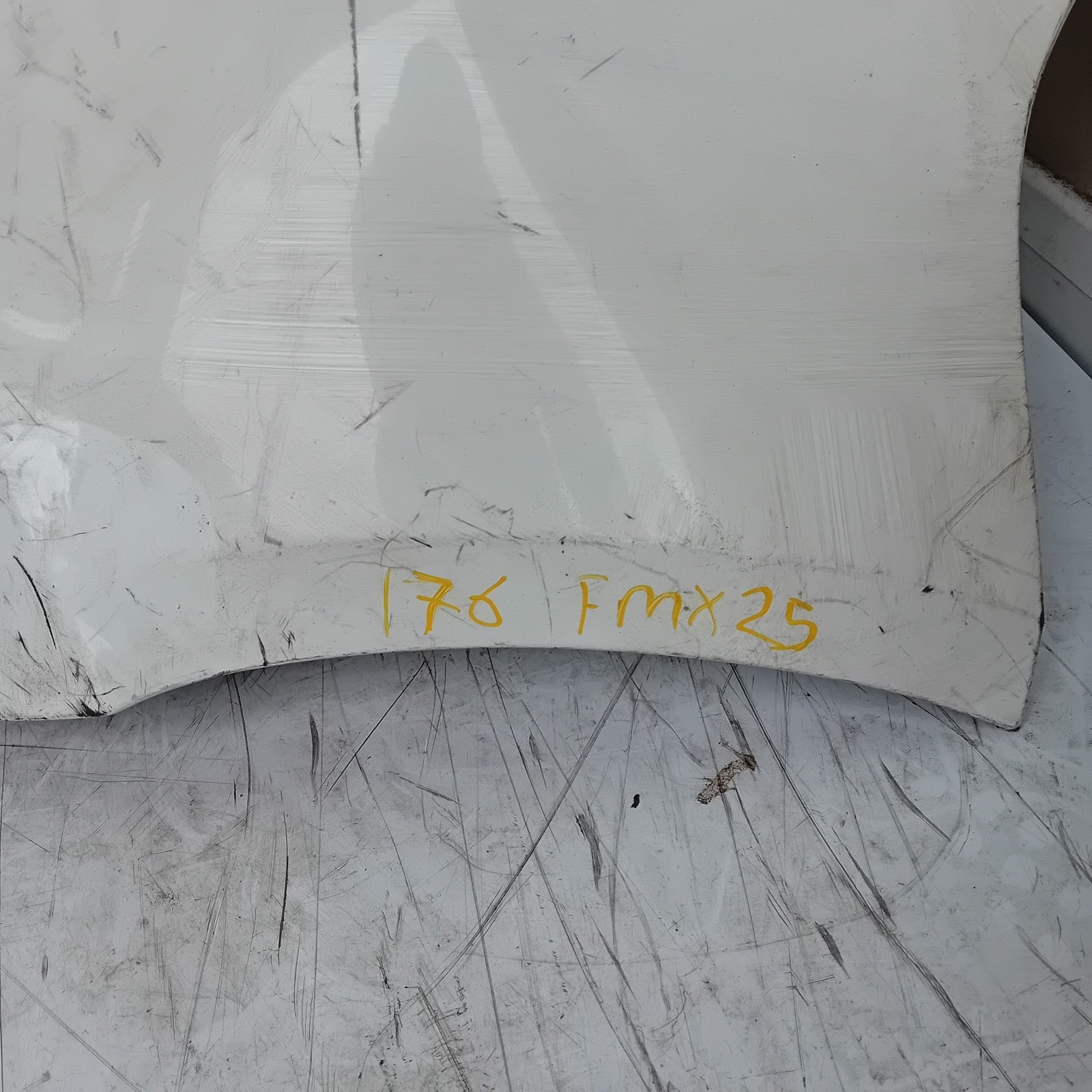 MERCEDES BENZ  A-CLASS W176 REAR BUMPER 2012-18 A1768850125 WHITE COMPLETE FMX25