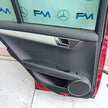 MERCEDES ESTATE C-CLASS W204 PASSENGER REAR DOOR (N/S/R) RED 2008-2014 FMD28
