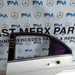 MERCEDES C-CLASS W204 SLN PASSENGER REAR DOOR NSR WHITE 2008-14 FMD426