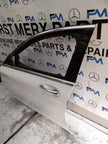 MERCEDES C-CLS W205 SLN PASSENGER FRONT DOOR NSF WHITE 2014-21 COMPLETE FMD578
