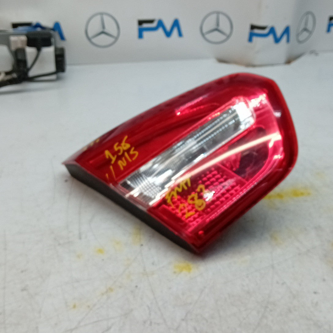 MERCEDES GLA X156 PASSENGER LEFT  REAR INNER TAIL LIGHT A1569060358 2015 FMT283