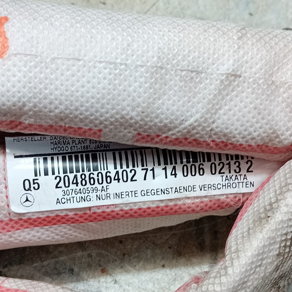 MERCEDES C CLASS CURTAIN AIBAG RIGHT SIDE MK3 W204 2007 - 2015 A2048606402 FM82
