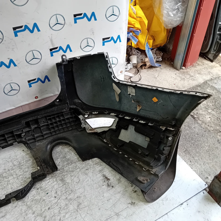 LAND ROVER SPORT REAR BUMPER WHITE 2013-2018 DK62 17D753AA FMX141