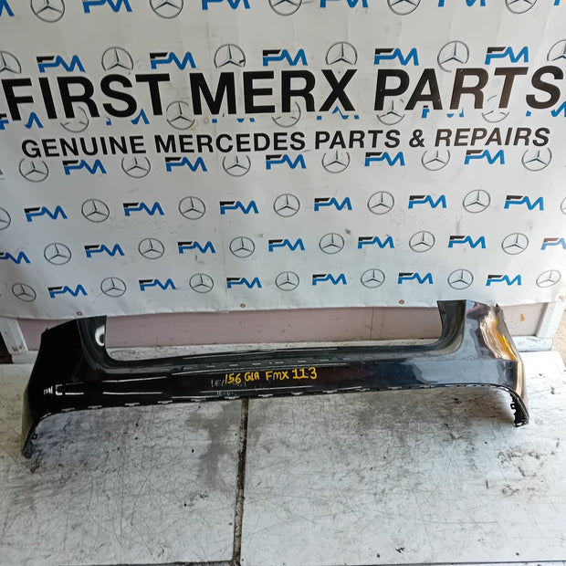MERCEDES BENZ GLA X156 REAR BUMPER BLACK 2014-19  A1568800003 FMX113