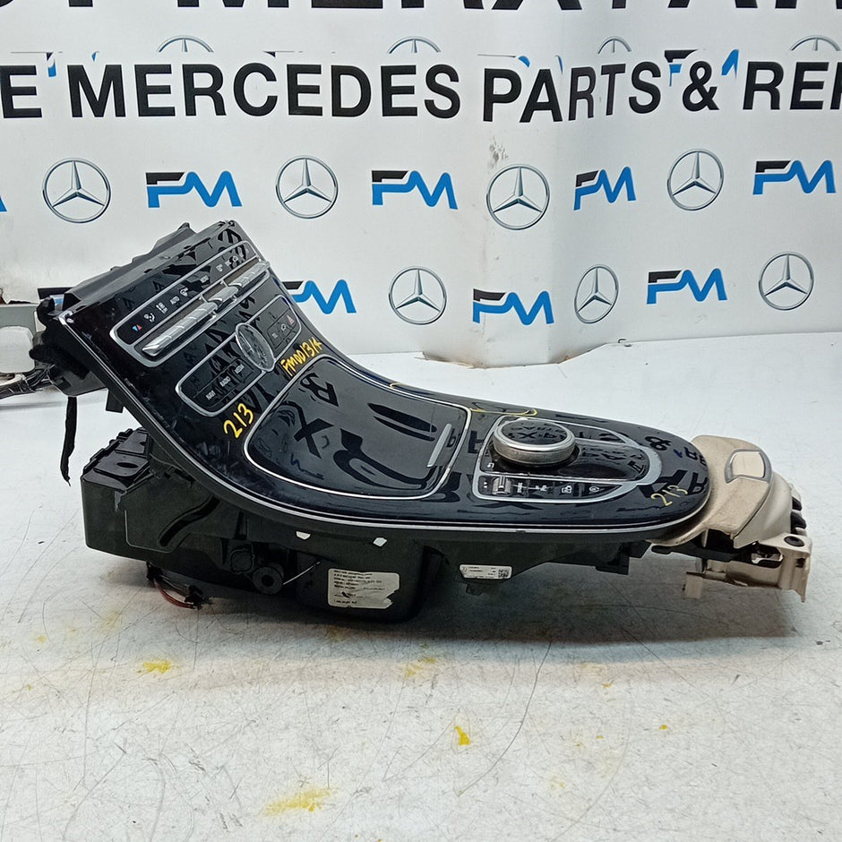  MERCEDES E-CLASS W213 CLIMATE & CENTRE CONSOLE A2138100815  COMPLETE FM001314