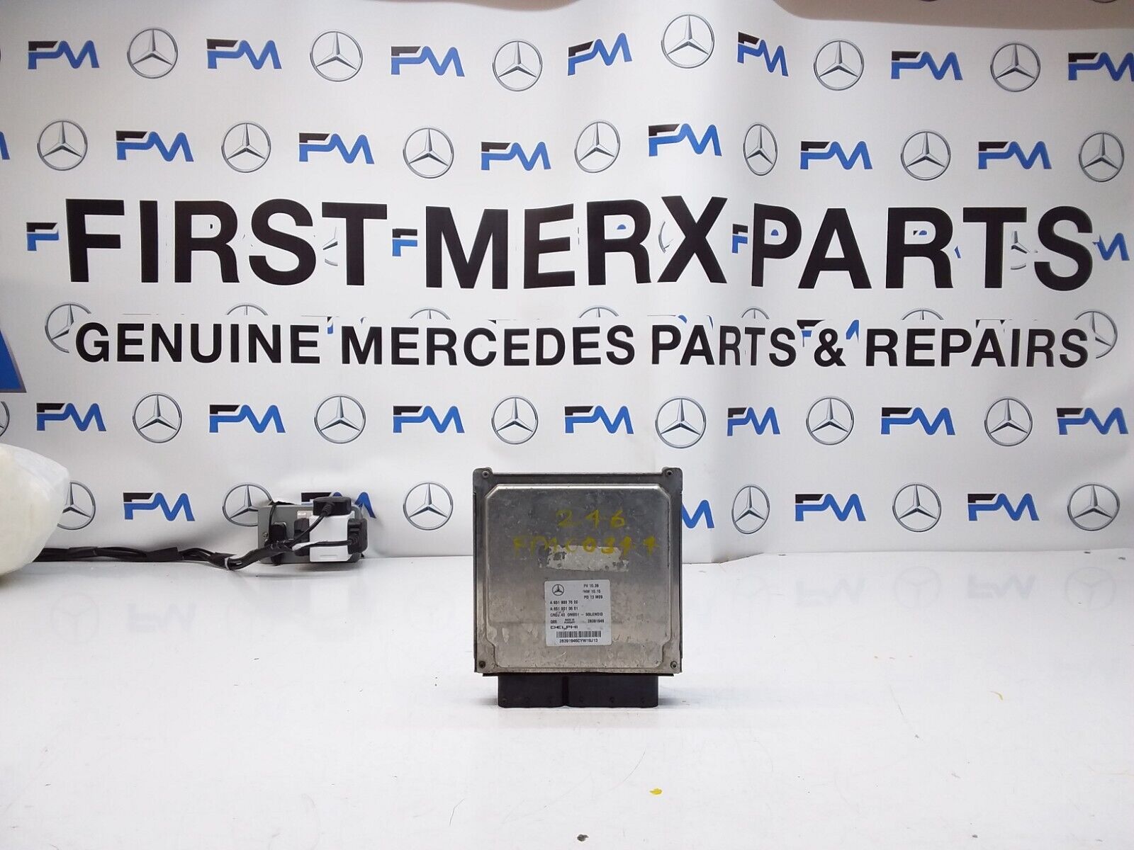 MERCEDES E-CLASS 2012 ENGINE  CONTROL MODULE A6519007600 FM00344