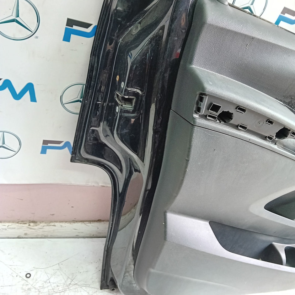 MERCEDES VITO W447 PASSENGER FRONT DOOR NSF BLACK 2014 ON COMPLETE FMD386