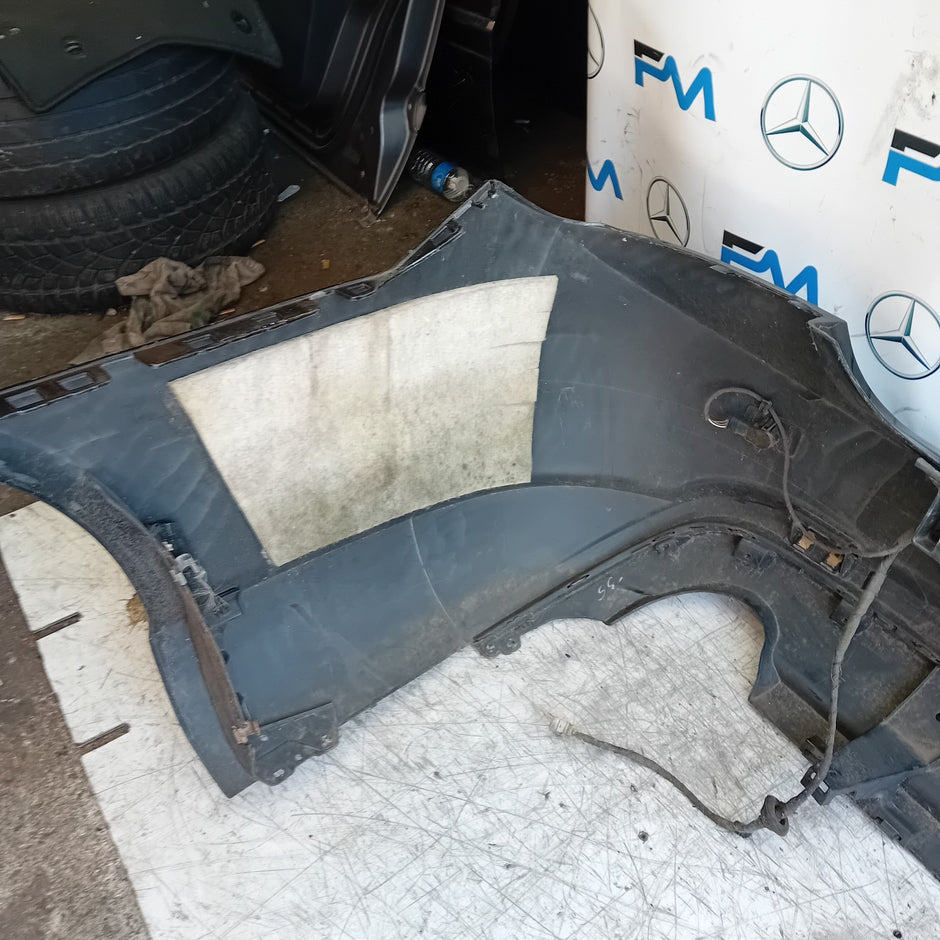 MERCEDES BENZ E-CLASS C207 COUPE REAR BUMPER BLACK 2015 FMX150