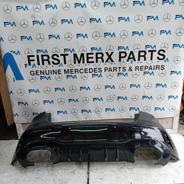 MERCEDES BENZ  A-CLASS W177 REAR BUMPER 2018 A1778808101 BLACK FMX26