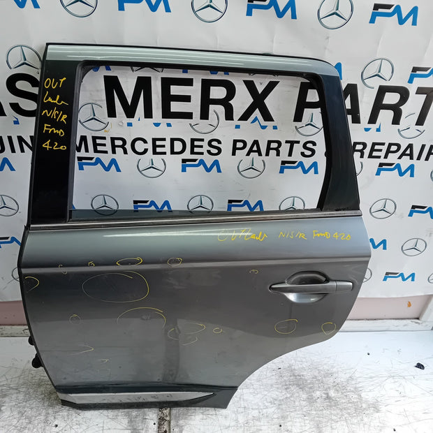 MITSUBISHI OUTLANDER MK3 PASSENGER SIDE REAR DOOR NSR 2013 GREY FMD420