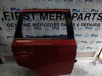 MITSUBISHI OUTLANDER MK3 DRIVER SIDE REAR DOOR OSR 2013 RED COMPLETE FMD350
