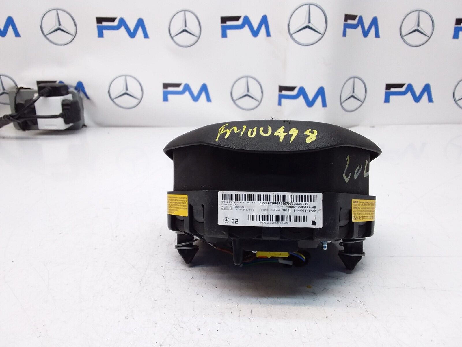 MERCEDES E-CLASS W204 STEERING WHEEL AIRBAG 308237595162-AB FM00498