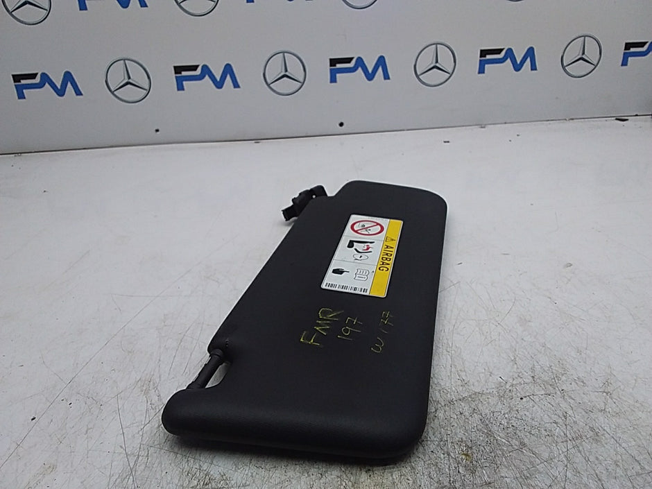 MERCEDES BENZ  A-CLASS W177 SUN VISOR PASSENGER SIDE A0078173620 FMR197