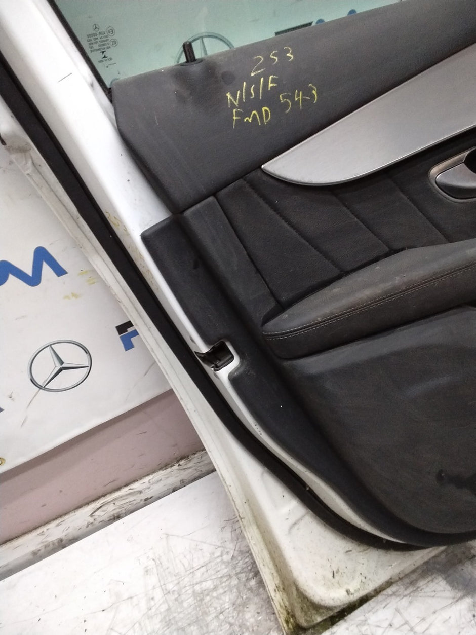 MERCEDES GLC W253 COUPE PASSENGER FRONT DOOR NSF WHITE 2016-2019 FMD543