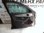 MERCEDES BENZ  E-CLASS W213 PASSENGER SIDE FRONT DOOR N/S/F COMPLETE BLACK FMD60