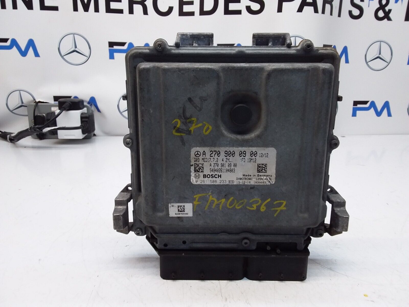 MERCEDES GLA 2015-17 ENGINE  ECU CONTROL MODULE A2709000900 FM00367