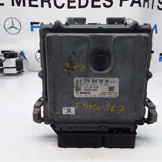 MERCEDES GLA 2015-17 ENGINE  ECU CONTROL MODULE A2709000900 FM00367