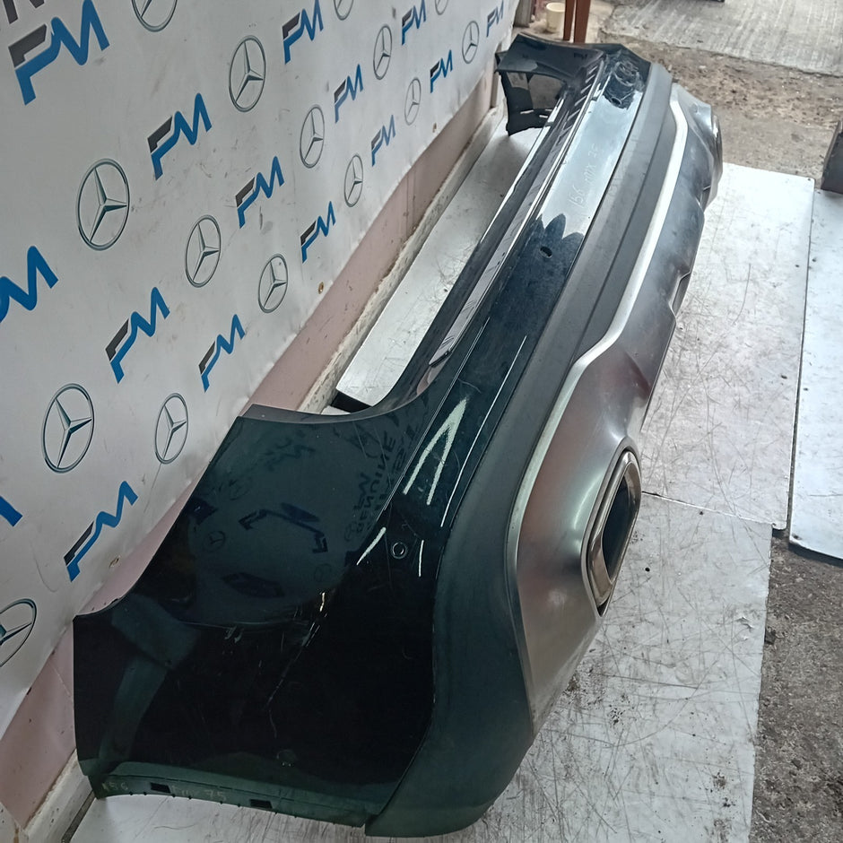 MERCEDES BENZ GLA X156 REAR BUMPER BLACK 2014-19 A1568802640 FMX75