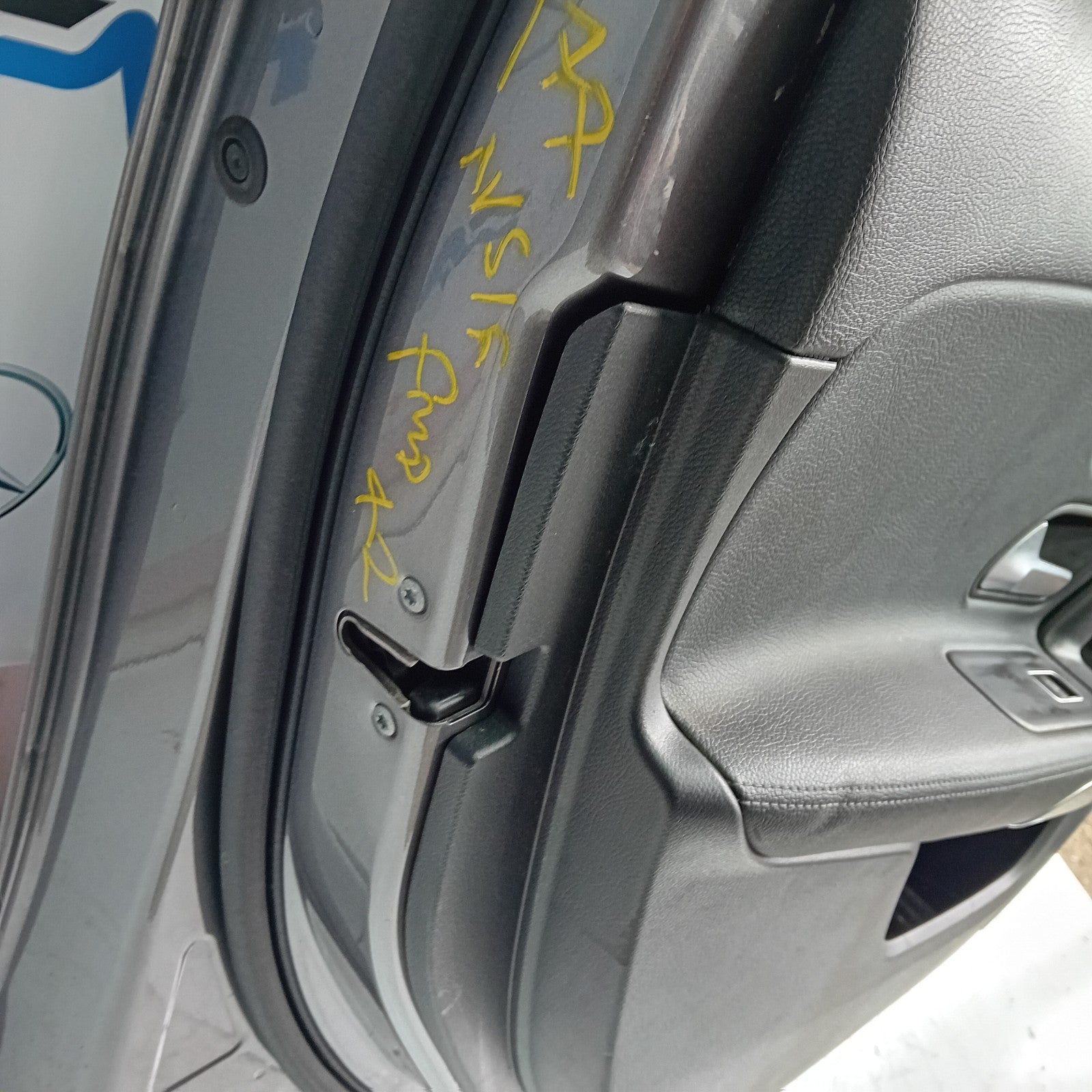 MERCEDES BENZ A-CLASS W177 PASSENGER SIDE FRONT DOOR N/S/F COMPLETE GREY FMD42