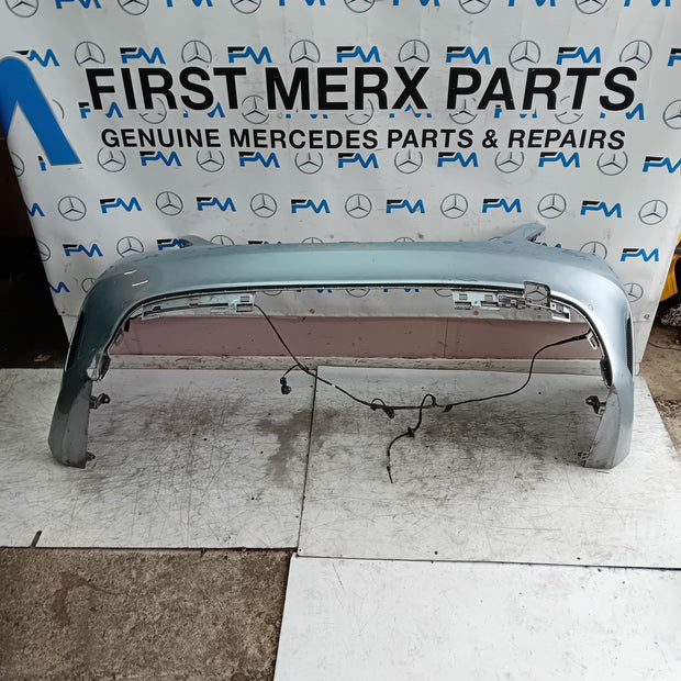 MERCEDES BENZ C-CLASS W205 REAR BUMPER 2015 SILVER A2058555738 FMX51