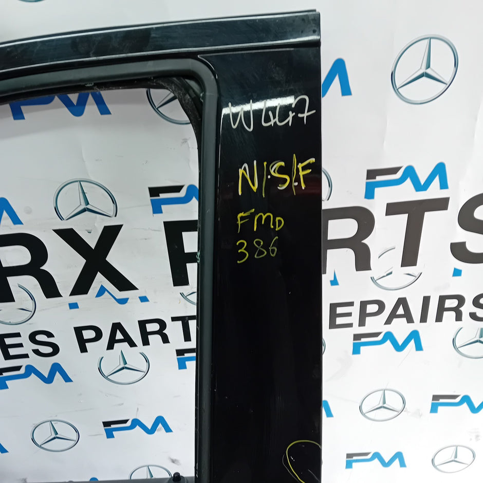 MERCEDES VITO W447 PASSENGER FRONT DOOR NSF BLACK 2014 ON COMPLETE FMD386