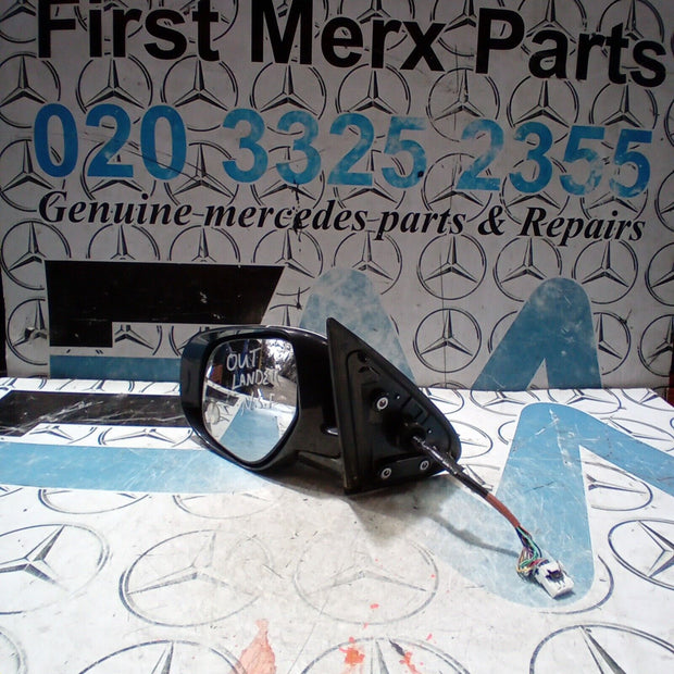 2015 MITSUBISHI OUTLANDER DRIVERS SIDE LEFT HAND WING MIRROR E11026919 DAMAGE