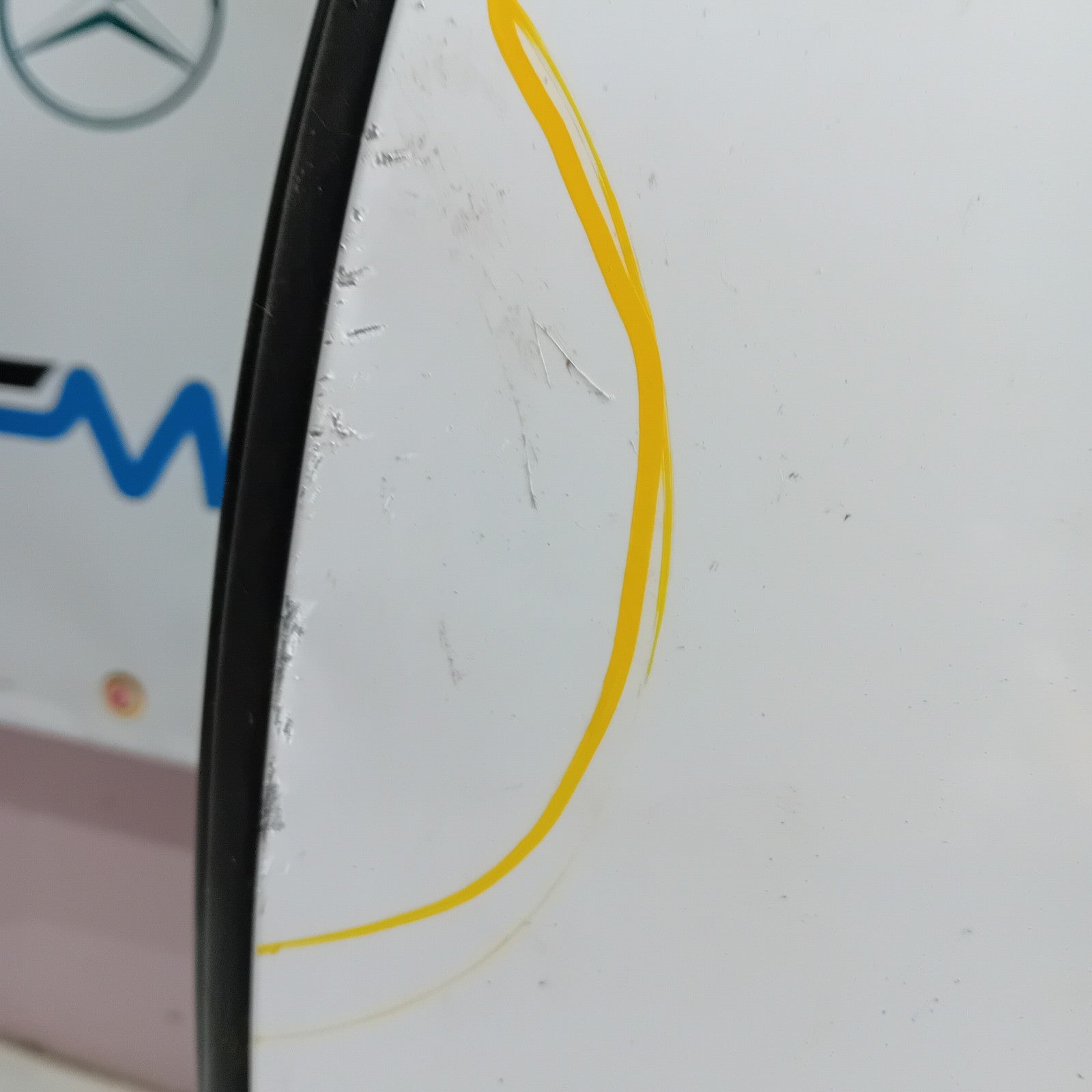 MEECEDS E-CLASS S213 EST PASSENGER REAR DOOR NSR WHITE 2016 ON COMPLETE FMD393