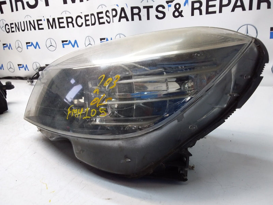 2008 MERCEDES C CLASS W203 W204 HEADLIGHT PRE FACELIFT PASSENGER NS FMH105