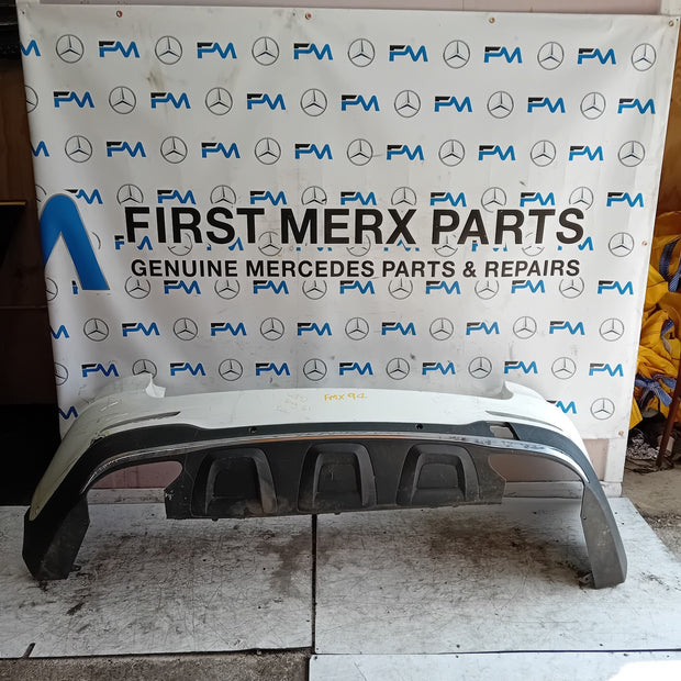 MERCEDES GLC C253 WHITE REAR BUMPER WHITE 2016 ON A2538850200 FMX94